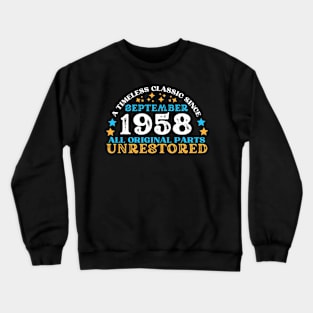 A timeless classic since September 1958. All original part, unrestored Crewneck Sweatshirt